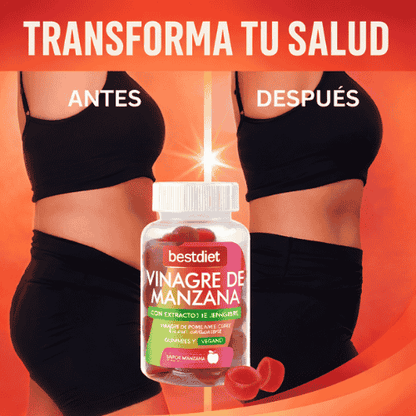 GOMINOLAS DE VINAGRE DE MANZANA - CUIDA TU SALUD